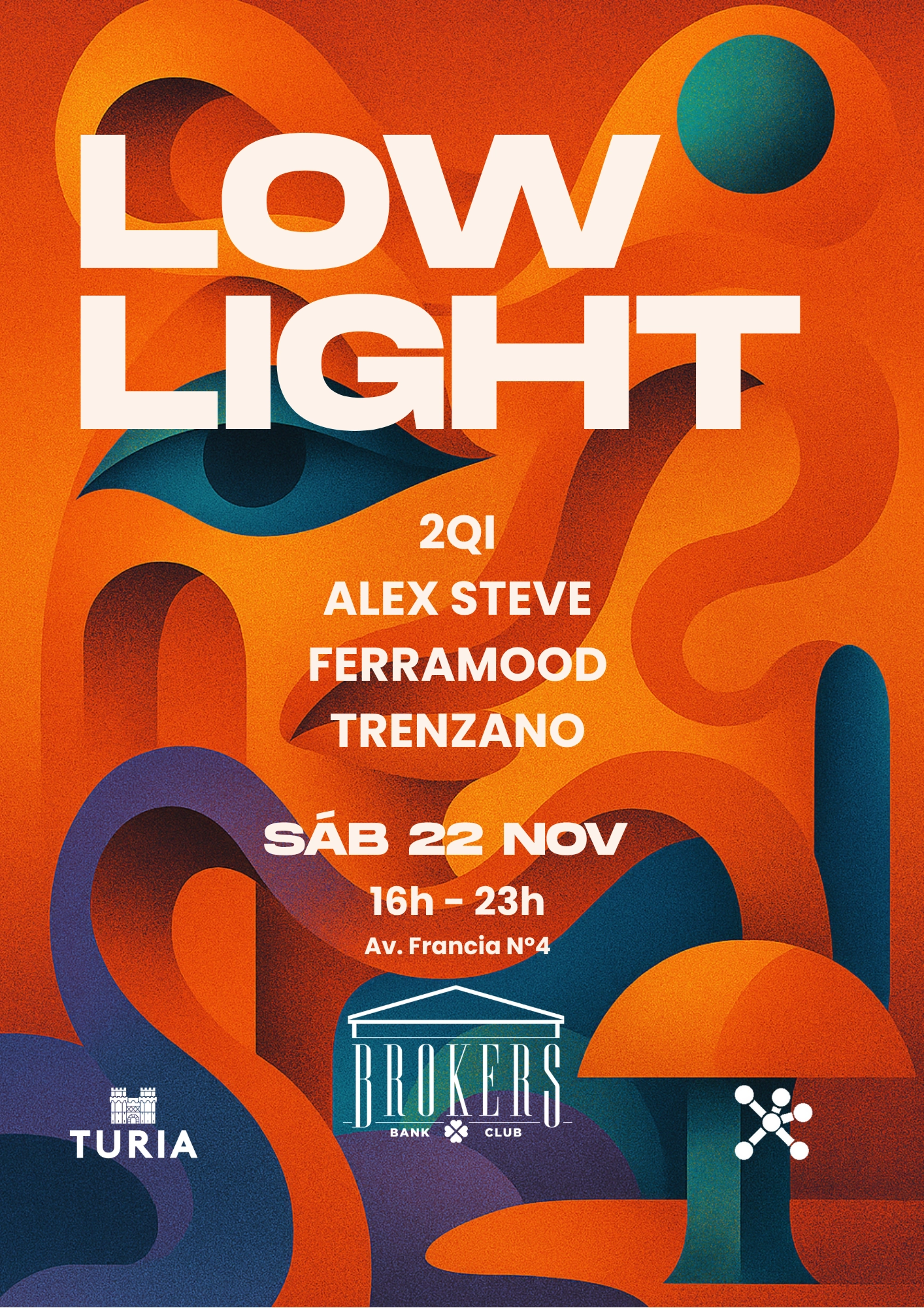 Cartel de LOWLIGHT @Brokers III