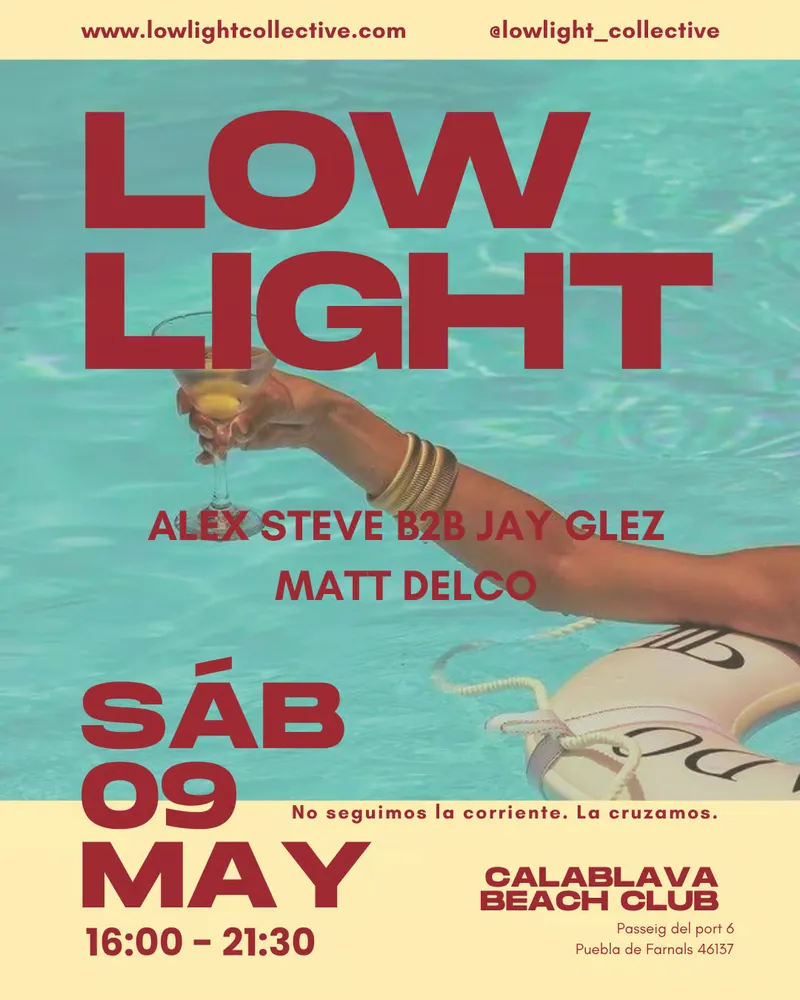 Cartel de LOWLIGHT @Calablava