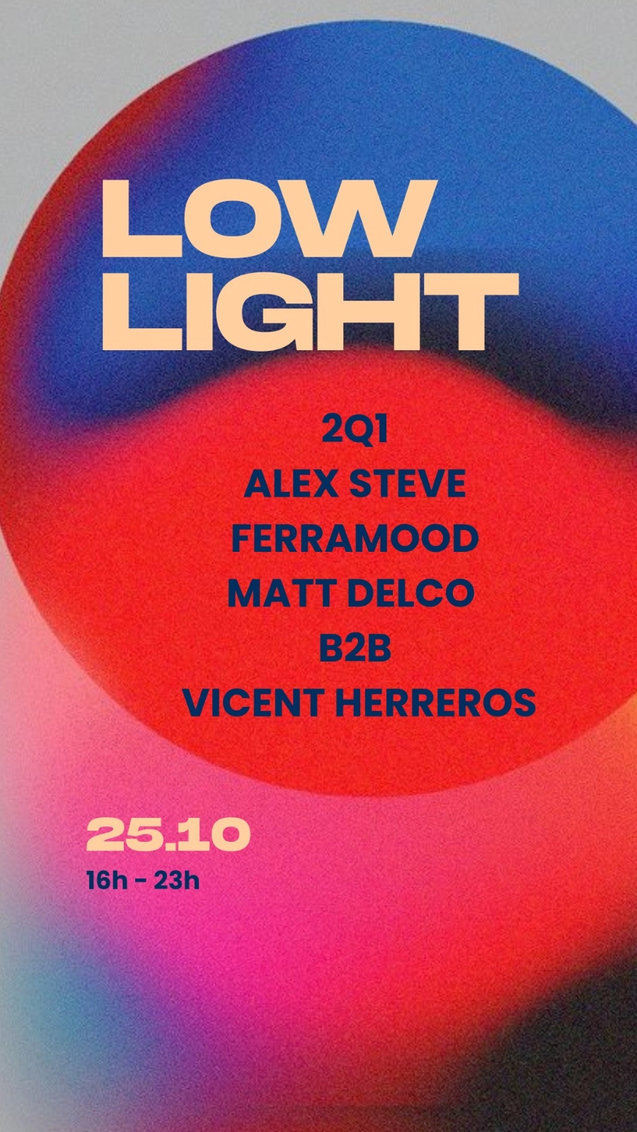 Cartel de LOWLIGHT @Brokers II